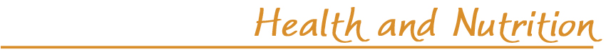 Health and Nutrition